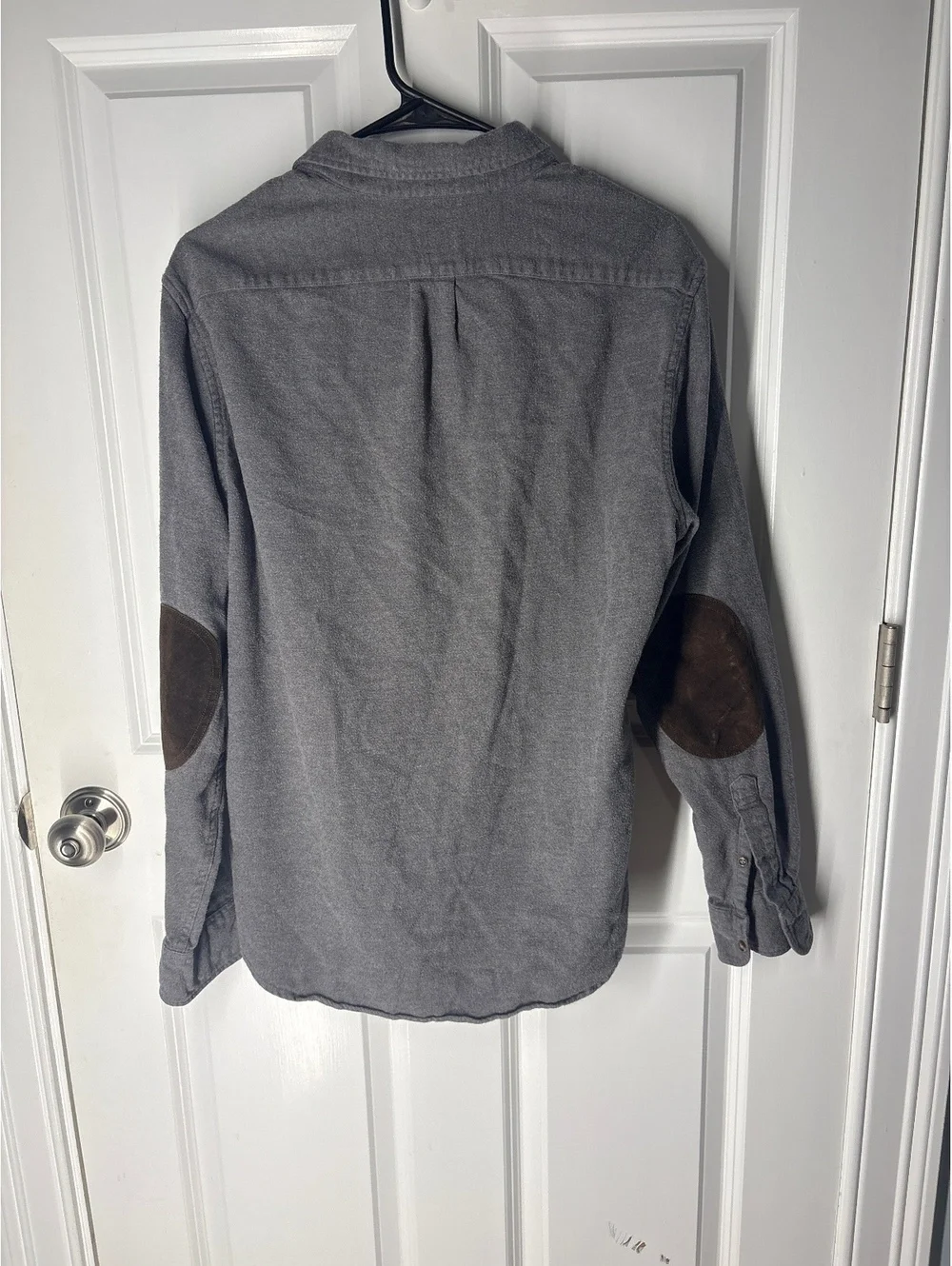 Vintage Western Indie Utility Cotton J Crew Medium Button up with Elbow Pads